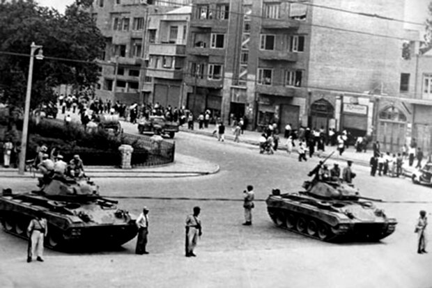 The 1953 coup in Iran was organized to fulfill the British and American goals