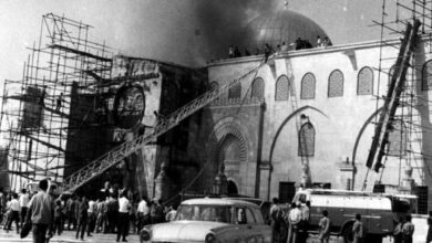 The 55th anniversary of the burning of Al-Aqsa Mosque + pictures