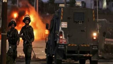 The attack of the Israeli occupying forces on the houses of Palestinians in Nablus