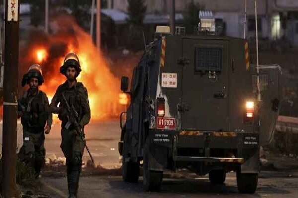 The attack of the Israeli occupying forces on the houses of Palestinians in Nablus