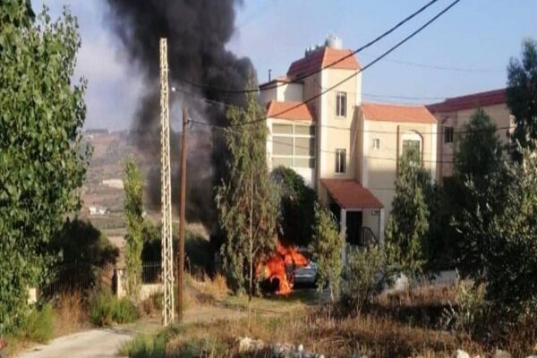 The attack of Zionist regime fighters on southern Lebanon