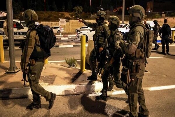 The attack of Zionist soldiers and settlers on the West Bank