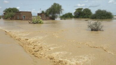 The collapse of a dam in eastern Sudan/ 60 people died