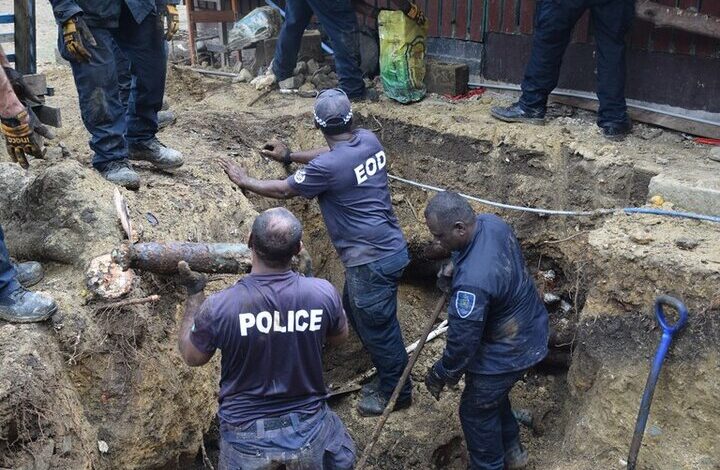 The discovery of more than 200 unexploded World War bullets from a school in Honiara