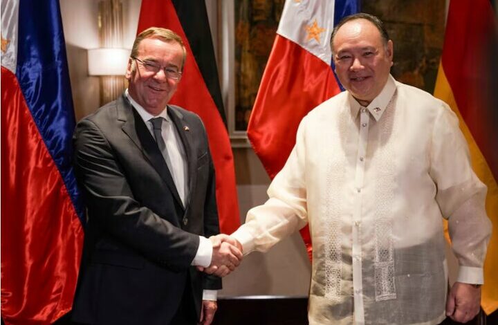 The emphasis of Germany and the Philippines on increasing defense cooperation