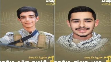 The martyrdom of three other Hezbollah fighters on the way to Quds