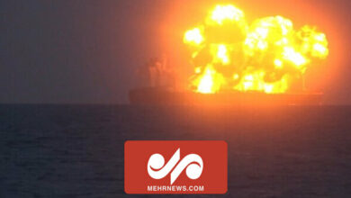 The moment the Yemeni missile hit the Zionist Greek ship