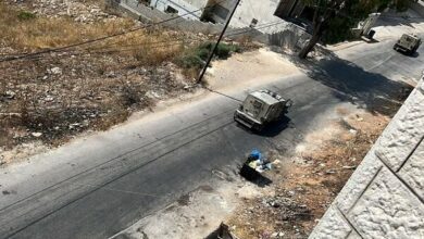 The new attack of the Zionist military on the West Bank