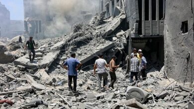 The wave of bombardment of the residential areas of Gaza left dozens of martyrs and wounded