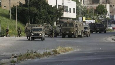 The wounding of a Zionist soldier in Jenin