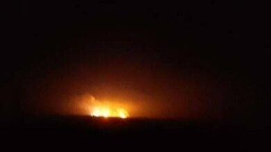 The Zionist regime’s air attack on a military airport in Syria + video