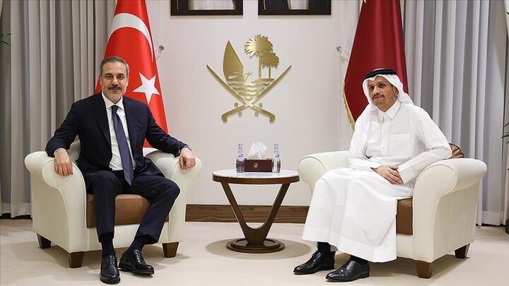 Turkish and Qatari Foreign Ministers held a consultation on the developments in Gaza