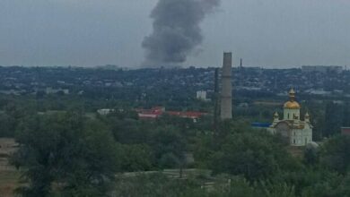 Ukraine’s attack on Luhansk with 8 “ATKMAS” and 4 “Shadow of the Storm” + video and photos