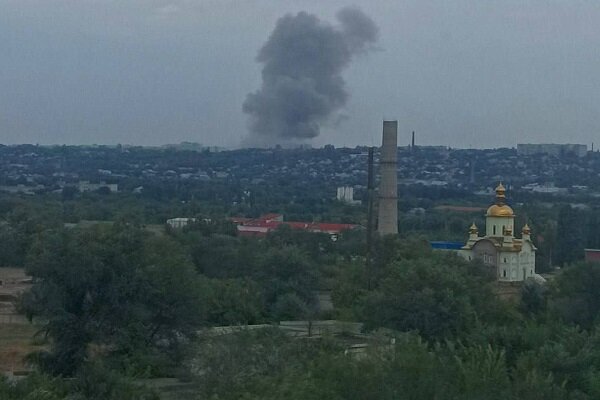 Ukraine’s attack on Luhansk with 8 “ATKMAS” and 4 “Shadow of the Storm” + video and photos