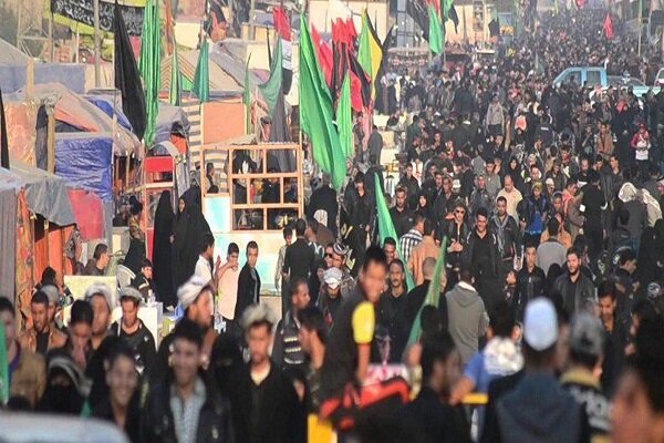 What has been the number of non-Iraqi Arbaeen visitors so far?