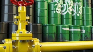  A significant decrease in Saudi oil exports