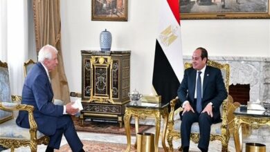 “Al-Sisi” and “Borrell” consultation axes in Cairo