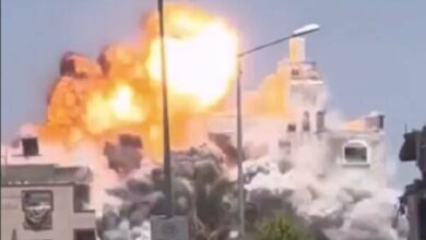 Bombing of northern Gaza/ 5 Palestinians martyred in the occupation airstrike + video