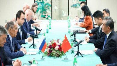 Consultation of foreign ministers of Russia and China