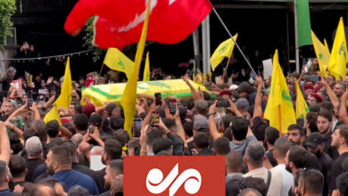 Exclusive pictures of the funeral of Hezbollah martyrs at the hands of the Lebanese people