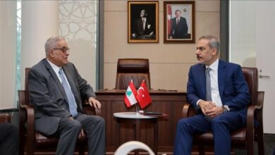 Foreign ministers of Türkiye and Lebanon consulted