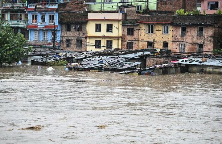 Heavy rain and flooding in the capital of Nepal/ 32 people died