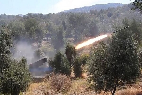 Hezbollah’s heavy rocket attacks on two Zionist settlements