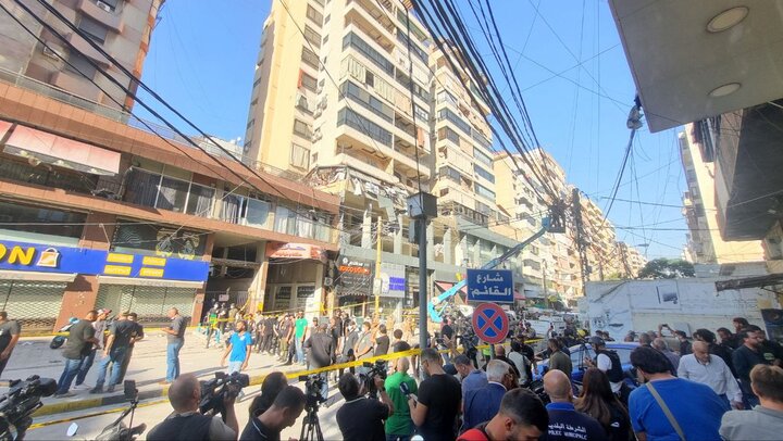 Images and videos of the Israeli missile attack on the southern suburbs of Beirut