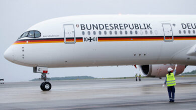 Installation of anti-missile system on German planes