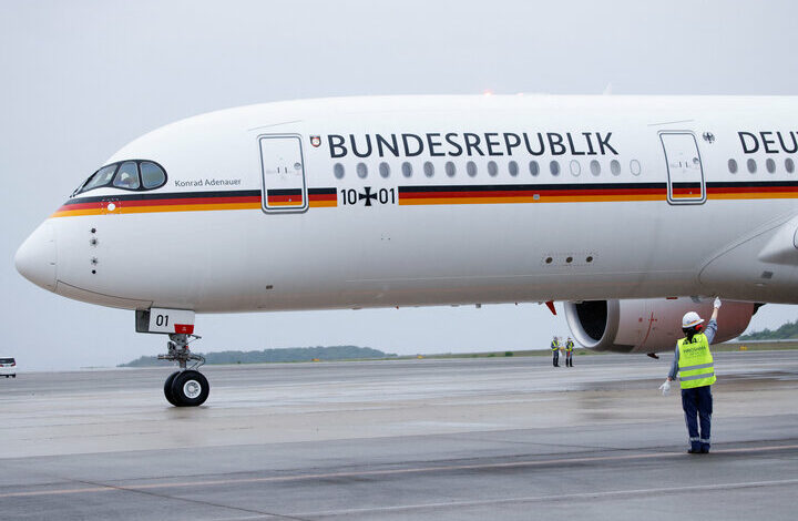 Installation of anti-missile system on German planes