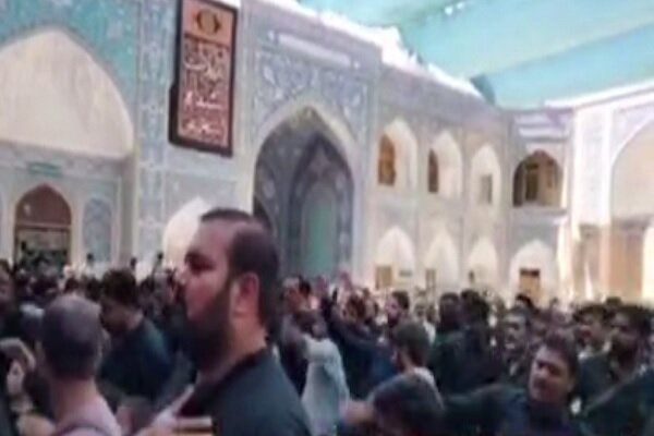 Mass mourning of Pakistani pilgrims in the shrine of Hazrat Masoumeh (PBUH)