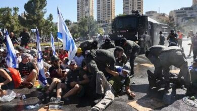 Nationwide strike in the occupied territories