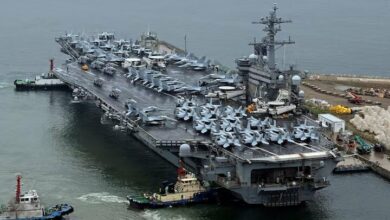 Pentagon: The US aircraft carrier is on its way to the Mediterranean