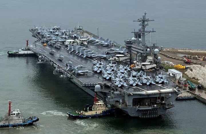 Pentagon: The US aircraft carrier is on its way to the Mediterranean