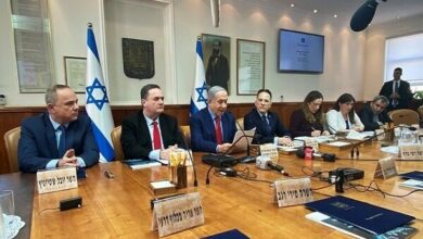 Postponement of the Zionist cabinet meeting/possibility of ground operations in Lebanon