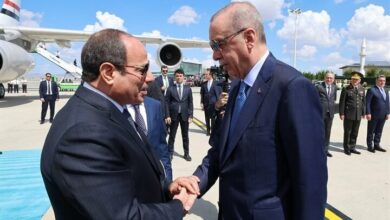 Press conference of Abdul Fattah al-Sisi and Recep Tayyip Erdogan in Ankara