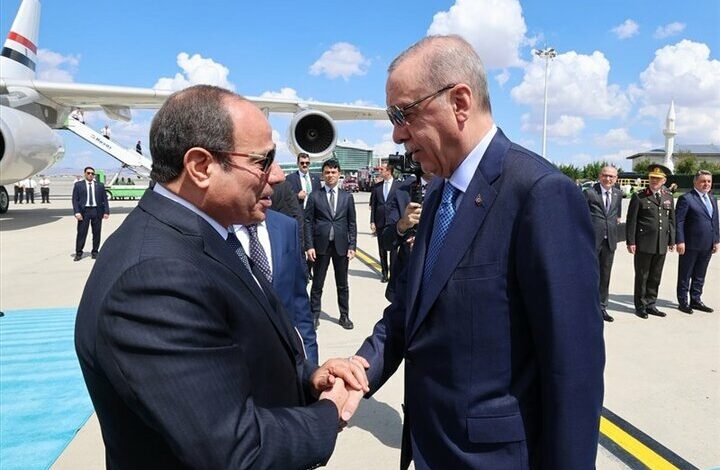 Press conference of Abdul Fattah al-Sisi and Recep Tayyip Erdogan in Ankara