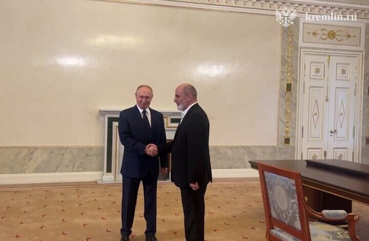 Putin’s meeting with Ahmadiyya on the sidelines of the “BRICS” security summit + film