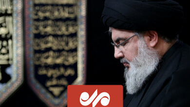 Reciting the greetings of Ashura pilgrimage by Martyr Seyyed Hassan Nasrallah