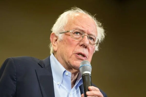 Sanders: American weapons are responsible for killing the people of Gaza