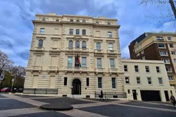 The Afghan embassy in London will be closed in 18 days