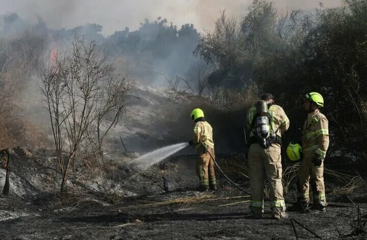 The amount of destruction left after the heavy attacks of Hezbollah in Lebanon