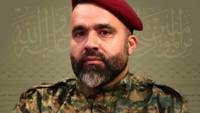 The assassination of one of the commanders of Hezbollah in southern Lebanon