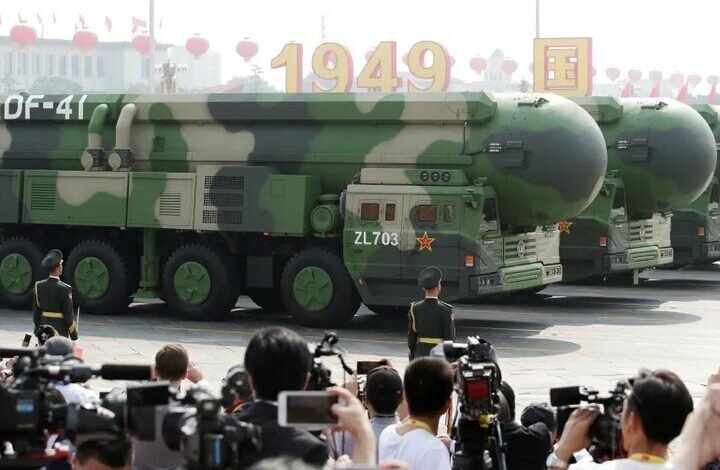 The Chinese military tested an intercontinental ballistic missile