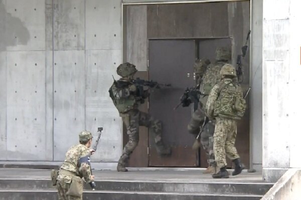 The first joint exercise between Japan and France