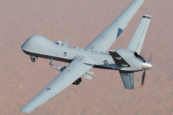 The moment the American spy drone was shot down over Yemen + video