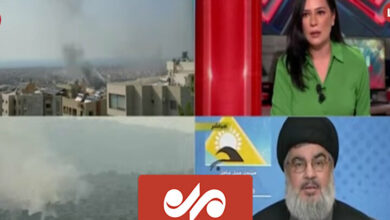 The moment when Seyed Hossein Nasrallah’s martyrdom was announced on various networks around the world