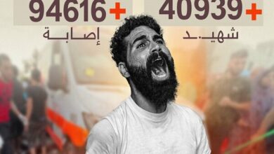 The number of Gaza martyrs increased to 40,939 people