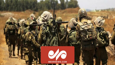 The presence of a large number of military equipment and Zionist ground forces on the border with Lebanon