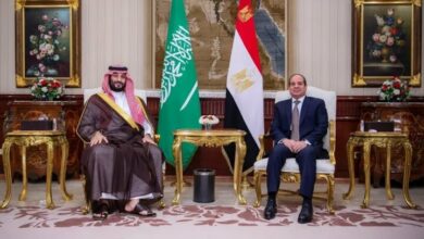 The request of Egypt and Saudi Arabia to end the attacks on Palestinians